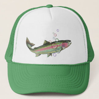 BIG FISHERMAN by SHARON SHARPE Trucker Hat