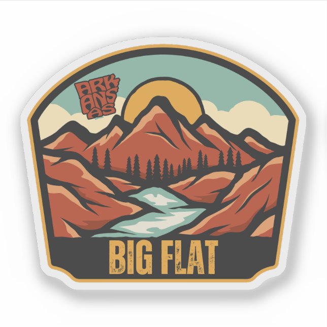 Big Flat, Arkansas  (Front)