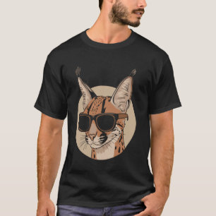 Big Floppa Funny Caracal Meme Cat Floppa Meme T-Shirt