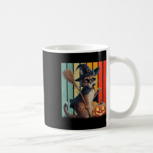 Big Floppa Meme Caracal Cat Halloween  Coffee Mug