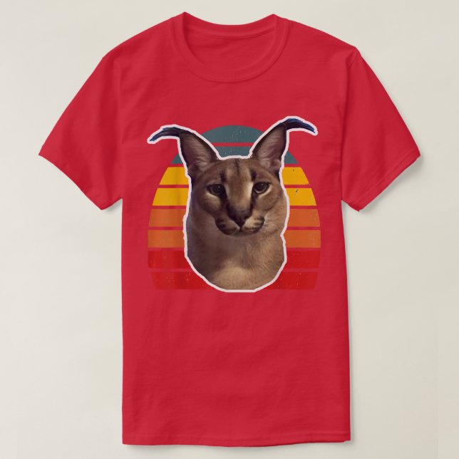 Big Floppa Meme  T-Shirt (Design Front)
