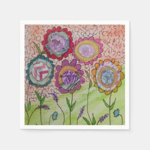 Big Flower Napkins