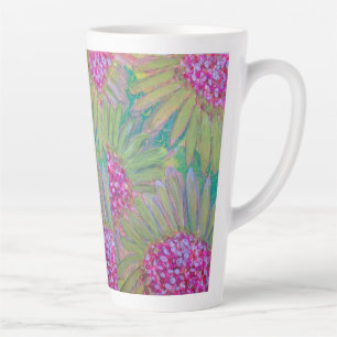 Big Flowers Latte Cup