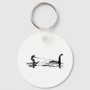 Big Foot and Nessie Key Ring