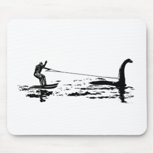 Big Foot and Nessie Mouse Mat