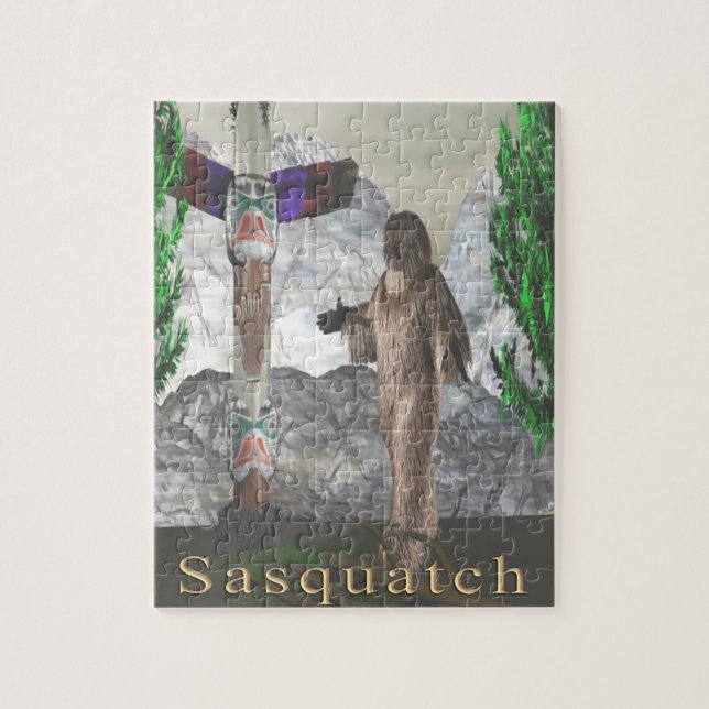 Big Foot  Jigsaw Puzzle (Vertical)