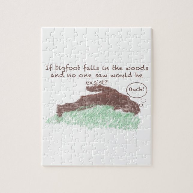 Big Foot Jigsaw Puzzle (Vertical)