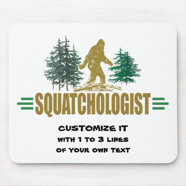 Big Foot Mouse Mat (Front)