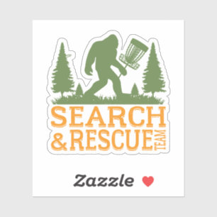 Big foot search and rescue disc golf