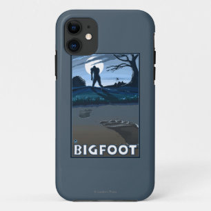 Big Foot walking through Golf Course iPhone 11 Case