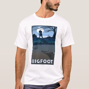 Big Foot walking through Golf Course T-Shirt