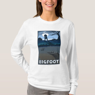 Big Foot walking through Golf Course T-Shirt