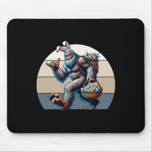 Big Foot With Bunny Ears Stealing A Bysket Of East Mouse Mat