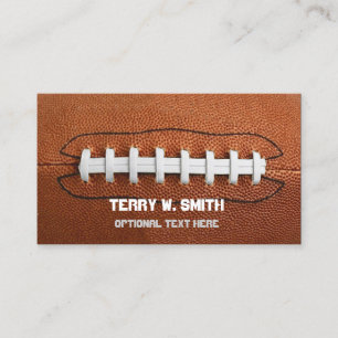 Big Football Business Cards