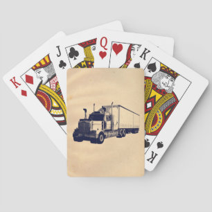 Big Freight Lorry Truck-Driver's Card Deck