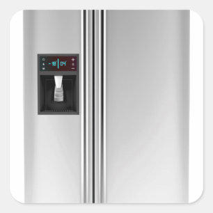 Big fridge square sticker