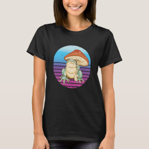 Big Frog Mushroom Umbrella T-Shirt