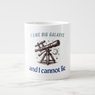Big Galaxys Funny Space Large Coffee Mug
