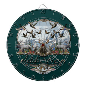 Big Game Addiction Dartboard