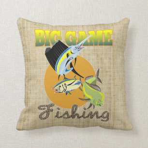 Big Game Fish Cushion