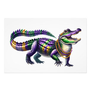 BIG GATOR PHOTO PRINT