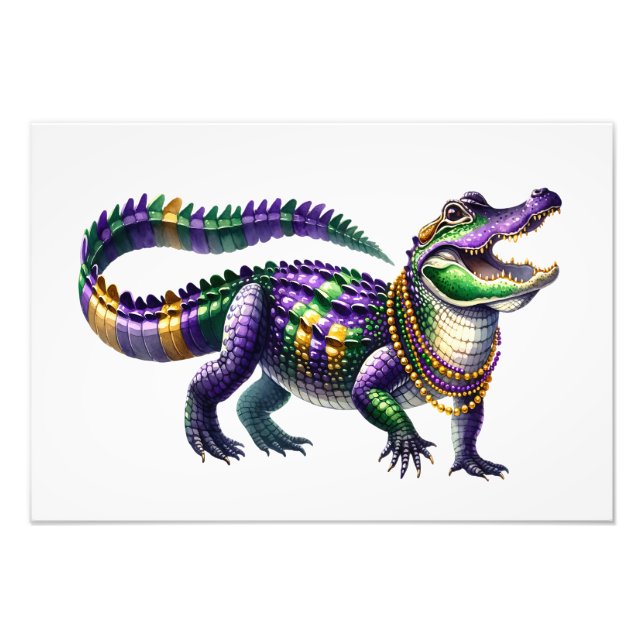 BIG GATOR  PHOTO PRINT (Front)