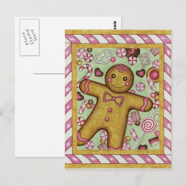 Big Gingerbread Postcard (Front/Back)