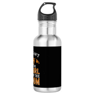 Big Girl Broom Halloween Witch Quote 532 Ml Water Bottle