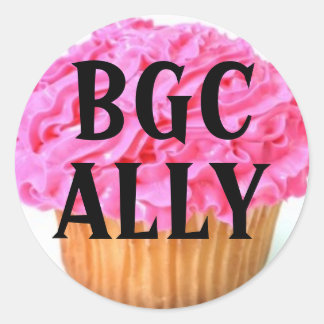 Big Girl Club Ally Classic Round Sticker