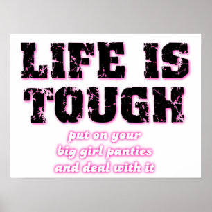 Big Girl Panties Funny Poster