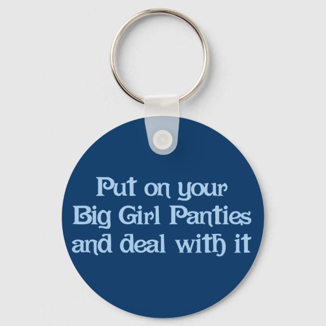 Big Girl Panties Key Ring (Front)