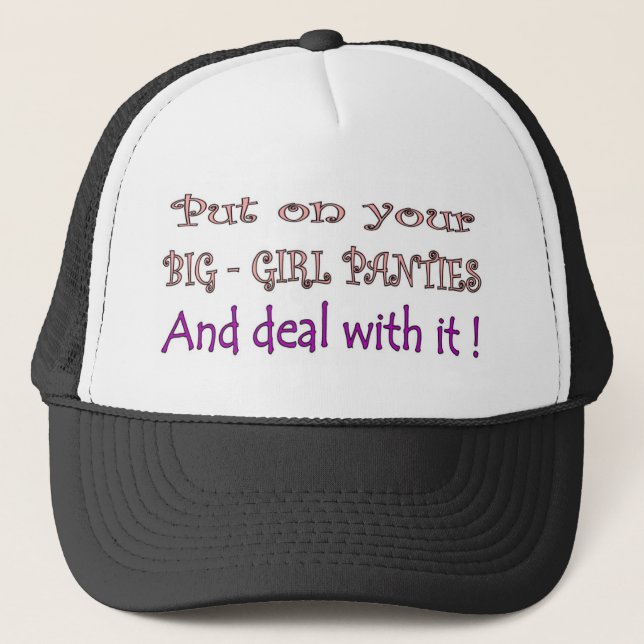 Big Girl Panties Trucker Hat (Front)