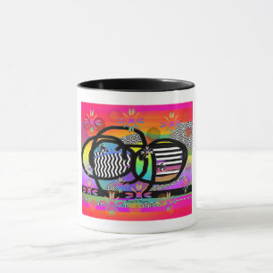Big Glasses Funny Eyes Fun Mug