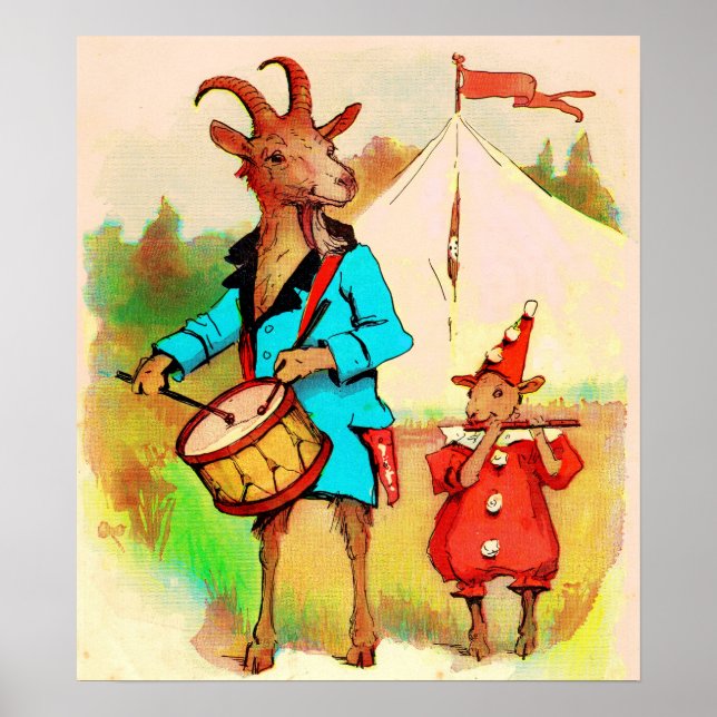 big goat little goat musicians poster (Front)