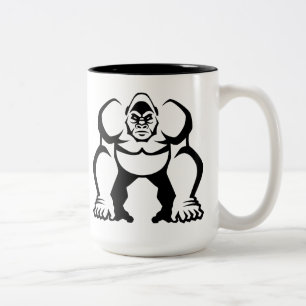 Big Gorilla Two-Tone Coffee Mug