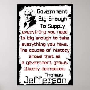 Big Government Poster