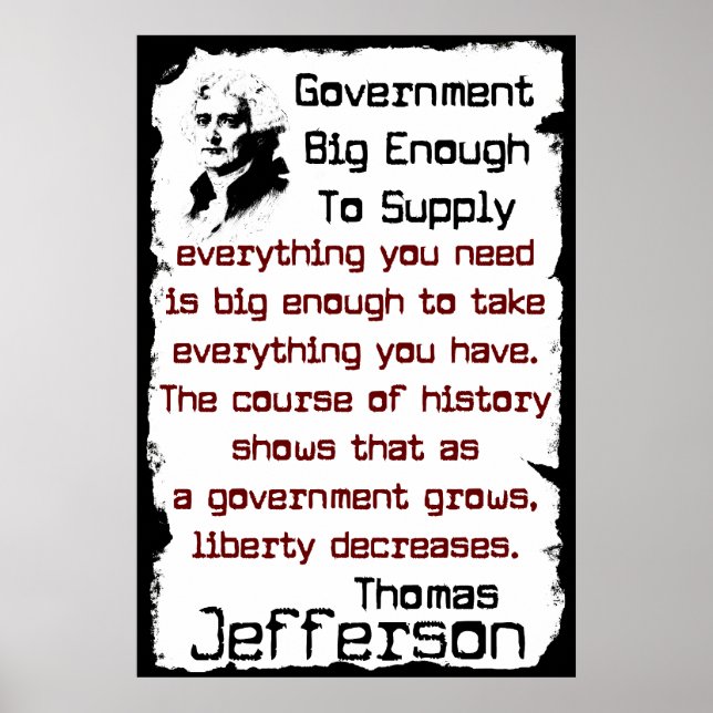 Big Government Poster (Front)
