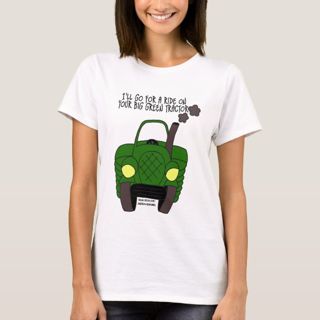 Big Green Tractor T-Shirt (Front)