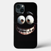 Big Grin Blackout iPhone Case