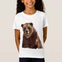 Big Grizzly Bear Wildlife Art Gift