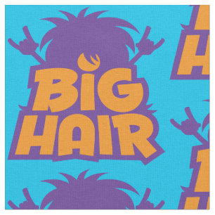 Big Hair Band Logo Fabric