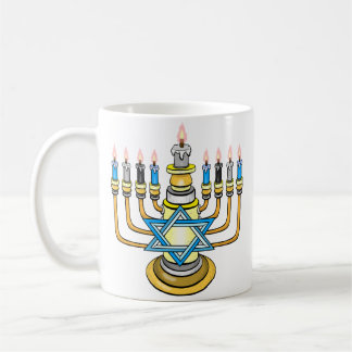Big Happy Hanukkah  Coffee Mug
