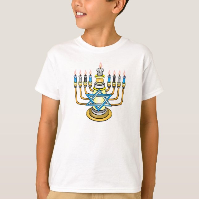 Big Happy Hanukkah  T-Shirt (Front)