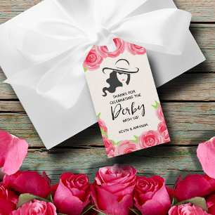 Big Hat Derby Party Favour Gift Tags