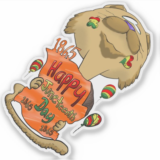 Big Head Juneteenth Cat (Front)