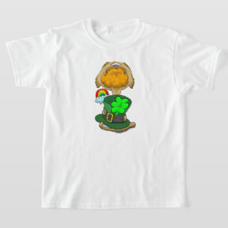 Big Head St. Patrick's Day Cat T-Shirt