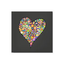 Big Heart Love throw pillow home decor valentines