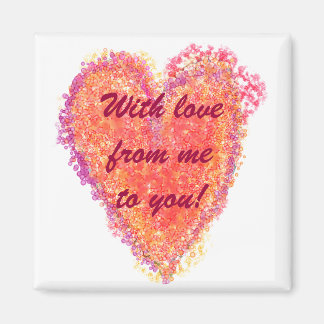 Big heart magnet
