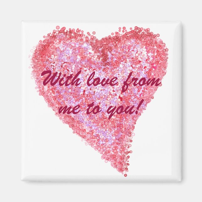 Big heart magnet (Front)