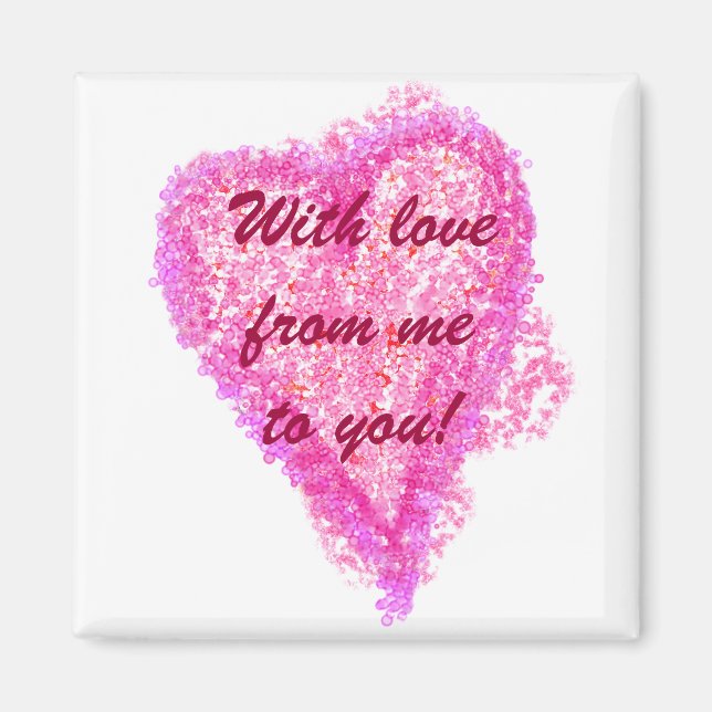 Big heart magnet (Front)